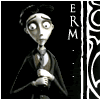 forgotten_vows: animated gif of Victor fiddling with his tie looking shy (erm. . .)