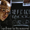 wychwood: Teal'c says give up, you'll never be as awesome as him (SG-1 - Teal'c give up awesome)