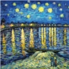 glinda: a gorgeous van gogh painting (van gogh)