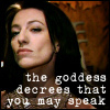 wychwood: Vala decrees that you may speak (SG-1 - Vala goddess)