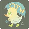 auburn: cartoon duck with OTW umbrella (OTW Duck)