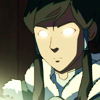 anatural: Korra in the Avatar state (Avatar: Eyes glow)