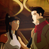 anatural: Korra comforts Mako (Sad: Offering comfort)