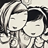 the_shoshanna: cartoon girls giggling together (giggle together)