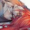 ldybastet: Renji from Bleach with hair fanned out around head (Renji - hair spread)