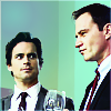 kouredios: Neal Caffery and Perter Burke, being gorgeous (WC!Neal and Peter)