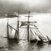 frith_in_thorns: A sailing boat, mostly sunk (.Failboat)