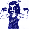 equiuszahhak: (Equius Sweaty STRONG Happy Flex Show Off)