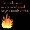 toujours_nigel: fire graphic and text (alexander)