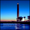 amadi: A photo of lighthouse shining at dusk (Lighthouse)