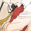 gigglesnortpriestess: (hug from behind (protag))