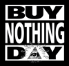 hhw: (Buy Nothing Day b&w)