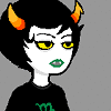 speakveryclearly: Kanaya jabbering snarkily. Jade lipstick. (Disapproval)