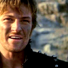 sharpe: (the tin roof's roughly propped)
