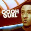 eemp: An image of Data from Star Trek, TNG, looking surprised and shocked. Caption reads "Oooh, gurl" (ooh gurl)