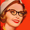 codyne: Woman wearing glasses (glasses)
