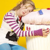 merelyn: yes, that is panda from skins hugging a giant fluffy cupcake pillow. (panda)