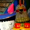 quinara: Why Bird from Playdays with tea in front of the Whytech. (Why Bird tea and tech)