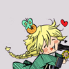 secretus: noooo why won't you accept my flower i love youuu-- (♚ i'm trying for you solely.)