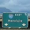 beowabbit: (Hawaii: H1 to Honolulu sign with mountai)