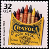 jlh: Crayola postage stamp (crayola stamp)