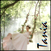 cesy: Tania, with a picture of a girl on a swing (Tania)