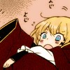 littlestbaskerville: master glen pick me up okay i want to ride on your shoulders (✿ lemme up‚ pick me up already!)