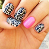 ici: (vernis léopard)