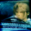 electric_butterfly: sometimes I drive so I can be alone (squall driving)