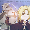 jordannamorgan: Alphonse and Edward Elric, &quot;Fullmetal Alchemist&quot;. (FMA Al &amp; Ed)