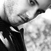 vae: Brad Bell in black and white (glam: brad: watching you)