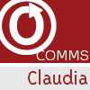 otw_staff: 'Comms' and 'Claudia' written beneath the OTW Logo (Claudia)