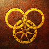 amaresu: WoT symbol of figure 8 eating it's own tail wrapped around the top of a wheel (WoT-Snakeandwheel)
