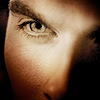 rhianona: Closeup shot of Damon Salvatore's eyes from Vampire Diaries (Damon eyes)