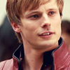 prince: Arthur with a wrinkled brow but a little bit of a smile. (✖ there's something about you)