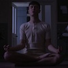 jelazakazone: Alex Vlahos in skivvies sitting lotus (keenan-yoga)