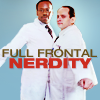 goodbyebird: Better Off Ted: Lem and Phil bump chests, "Full frontal nerdity." (BoT chestbump made of nerd)