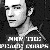 afrikate: JT wants you to join the Peace Corps, he's staring at you (Justin wants you to join the Peace Corps)