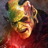 halialkers: Djinn from Wishmaster, green being with red birthmark on right side of face (so I do.)