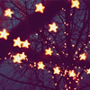 athousandsmiles: stars twinkling in a night sky (twinkling stars)