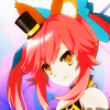 koncubine: Caster smiling. (Even the hummingbirds)