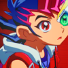 pkmntrainerrose: Closeup of Yuma looking surprised, wearing his d-gazer over one eye. (yuuma)