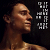 beren_writes: Tom Hiddleston in Henry IV - says Is it hot in here or is it just me? (TomH - Is it hot in here)