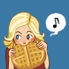 dogeared: Leslie Knope and a waffle as big as her head (sometimes you just need a giant waffle)