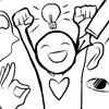 accessportrayal: lovingly-drawn person with ambiguous disability (pic#5652314)