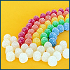 chianagirl: rainbow made of candy gumdrops on yellow background (Default)