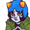 rogueofheart: art by <user name="cuppacats" site="tumblr.com"> (nepeta: be bashful about it)
