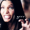labellementeuse: a picture of cordelia with hooked hands saying "grr" (joss cordelia says grr)