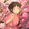erin_c_1978_fic: Screenshot of Chihiro running through flowers from Miyazaki's Spirited; icon by alfiri on LJ (sen)