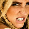 omens: Kesha's grr-face (Kesha rawr)